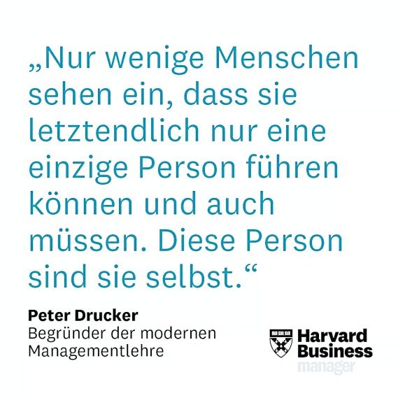 Von Peter Drucker stammt ein wichtiger Tipp für Business Coaching